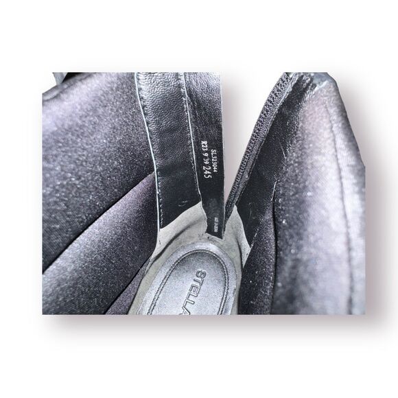 Stella Luna Gothcore Ankle Boot Whimsigoth Puff Paddy Womens Size 7‎ Black/Gold - Picture 7 of 10